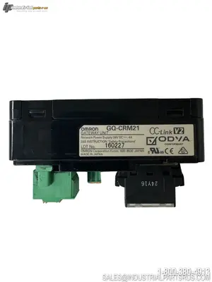 Used OMRON GQ-CRM21 I/O Boards & Replacement Parts Kentucky US | Industrial Parts R Us Inc. #1418380