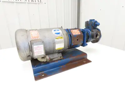 Gorman Rupp GHC1 1/2GF3-B0003 Positive Displacement Gear Pump 1.5"NPT 15GPM 2Hp