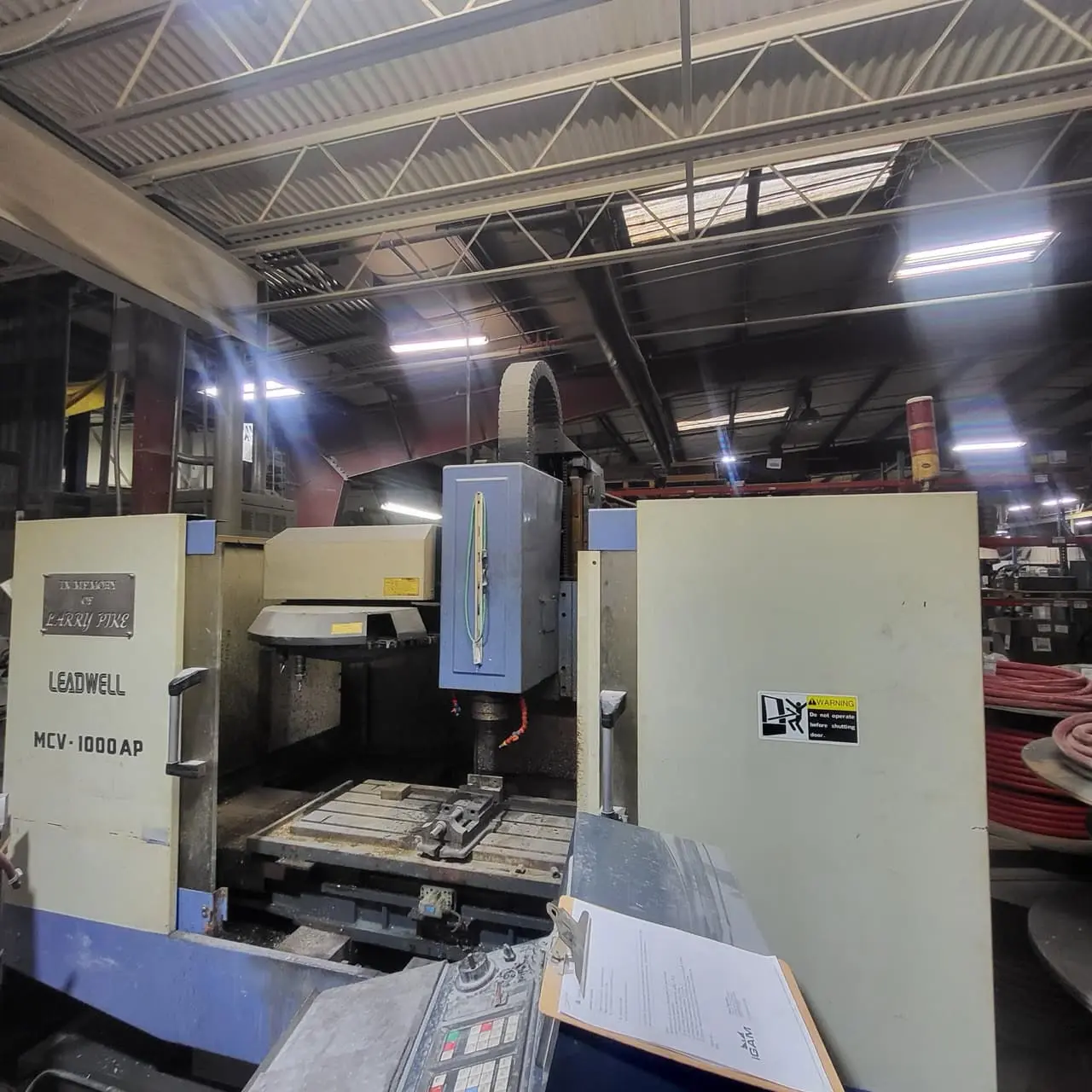USED 1993 LEADWELL MCV-1000AP