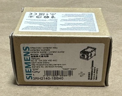 NEW Siemens 3RH2140-1BB40