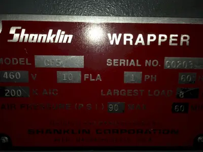 USED 2002 SHANKLIN CF5