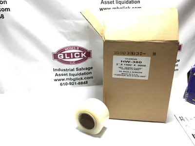 HW-380 3″ x 1500 x .0008 “Super Clear” Protection Wrap (16 Rolls in Box)