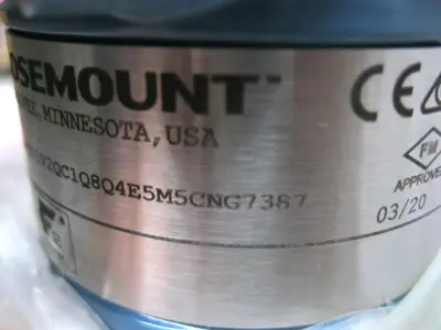 NEW Rosemount 3051 CFP DF015W3S0512D52AA1P2V1V2QC1Q8Q4E5M5CNG7387