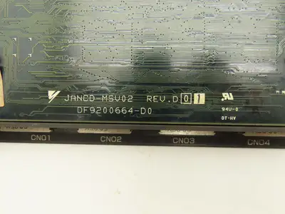 Yaskawa Electric JANCD-MSV01B | DF9201893-A0 Axis Motion Control F01 Lot of 3