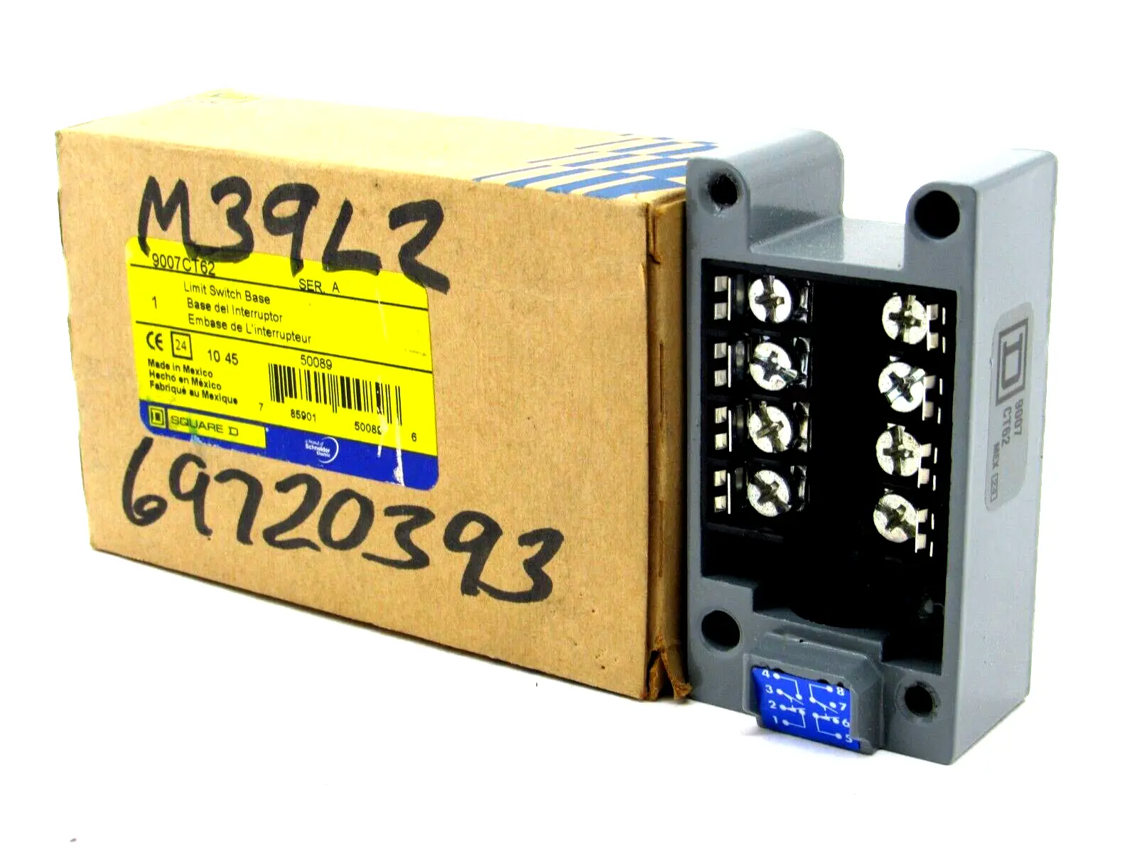 NEW SQUARE D 9007CT62 LIMIT SWITCH BASSE SERIES A
