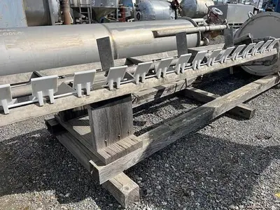 Tank, 350 Gallon, Stainless Steel, 2'6" X 10', Double Agitation, #C693490