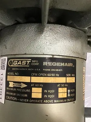 USED GAST MFG R5325A-2
