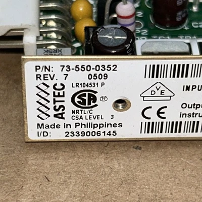 USED Astec 73-550-0352