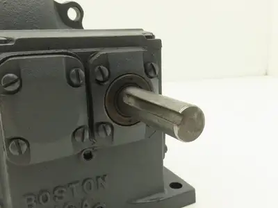 Boston Gear TWF113A-300-DM7 Parallel Shaft Gearbox 300:1 Double Reduction 56C