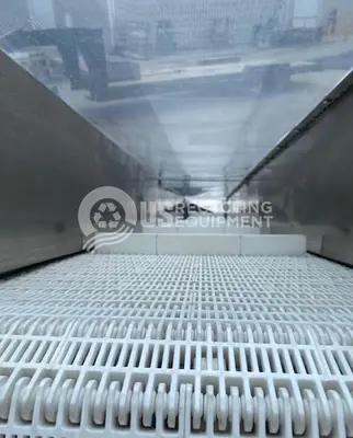 Used UNKNOWN MANUFACTURER USED 17 INCH X 15 FOOT INCLINED CONVEYOR Conveyors Missouri US | US Recycling Equipment #1323292