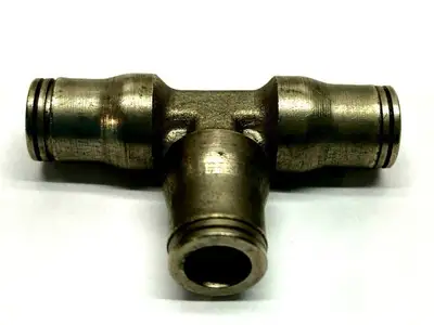 New | in-Stock Legris 1/4" OD Push to Connect Union Tee Parts (Hydraulics and Pneumatics) Michigan US | Maverick Industrial Sales #1487376