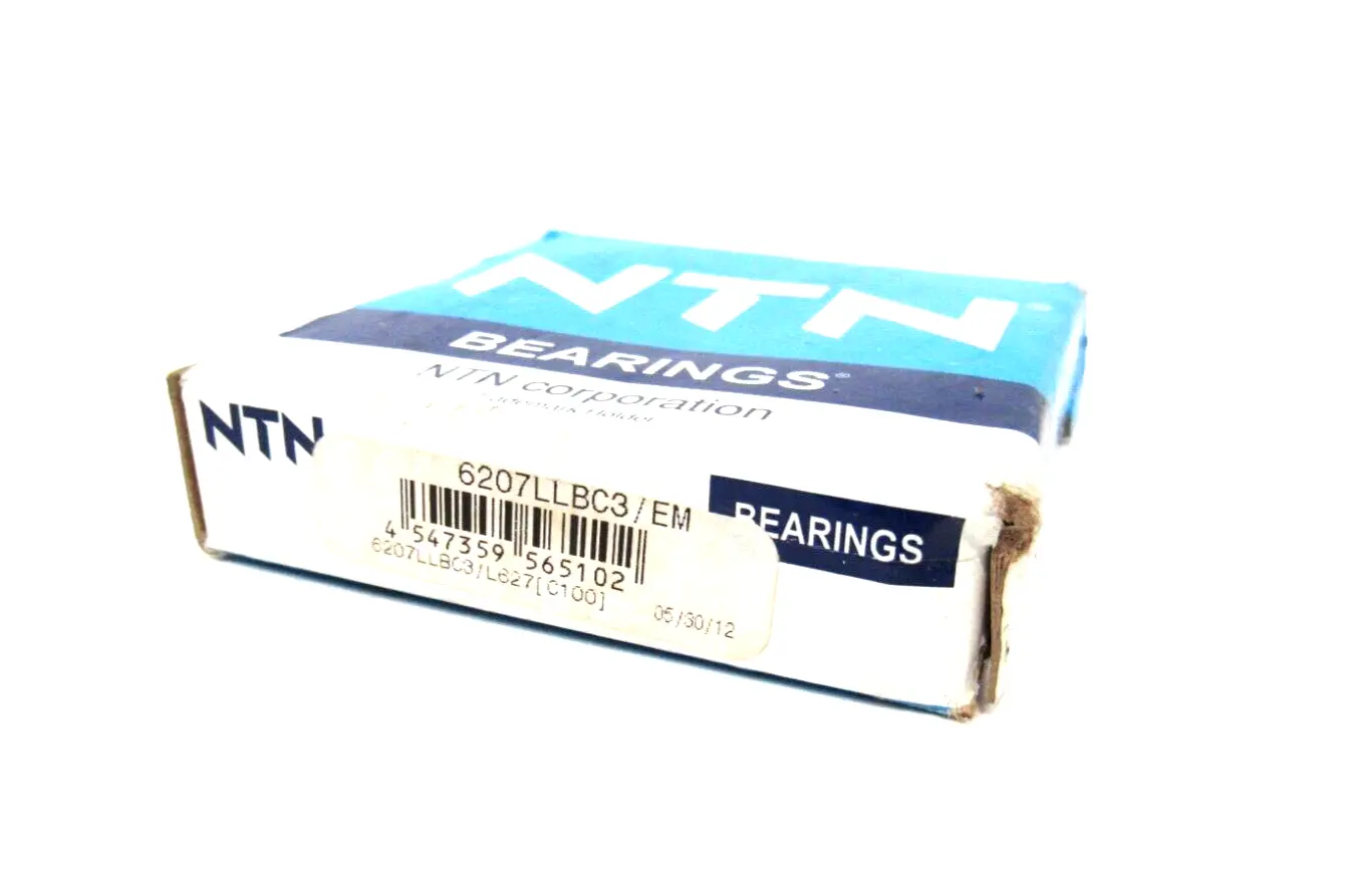NEW NTN BEARING 6207LLBC3 / EM BALL BEARING 6207LLBC3EM