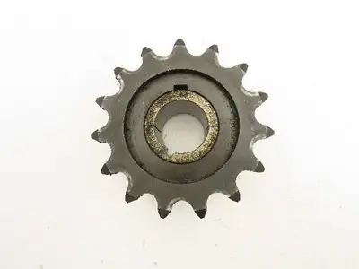 Double Roller Chain Sprocket 15-Tooth 1.25" Pitch 2" Bore