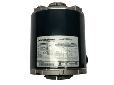 USED MARATHON AC MOTOR 1-PHASE 1/3HP 1725/1425RPM
