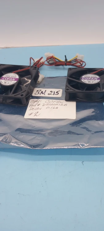 Used COFAN D8020H12B Electronic Component Fans Arizona US | ASSET CONVERSION SPECIALISTS, INC. #1293430