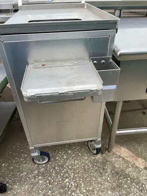 Used Falcon Restaurant Supply Used Stainless Steel Cart - SS394 Restaurant Equipment (Miscellaneous) Illinois US | Falcon Restaurant Supply #1373789