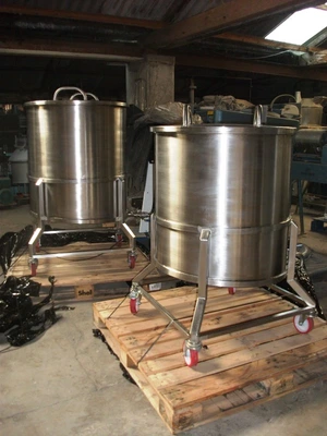 250 L S/S Trolley Tank