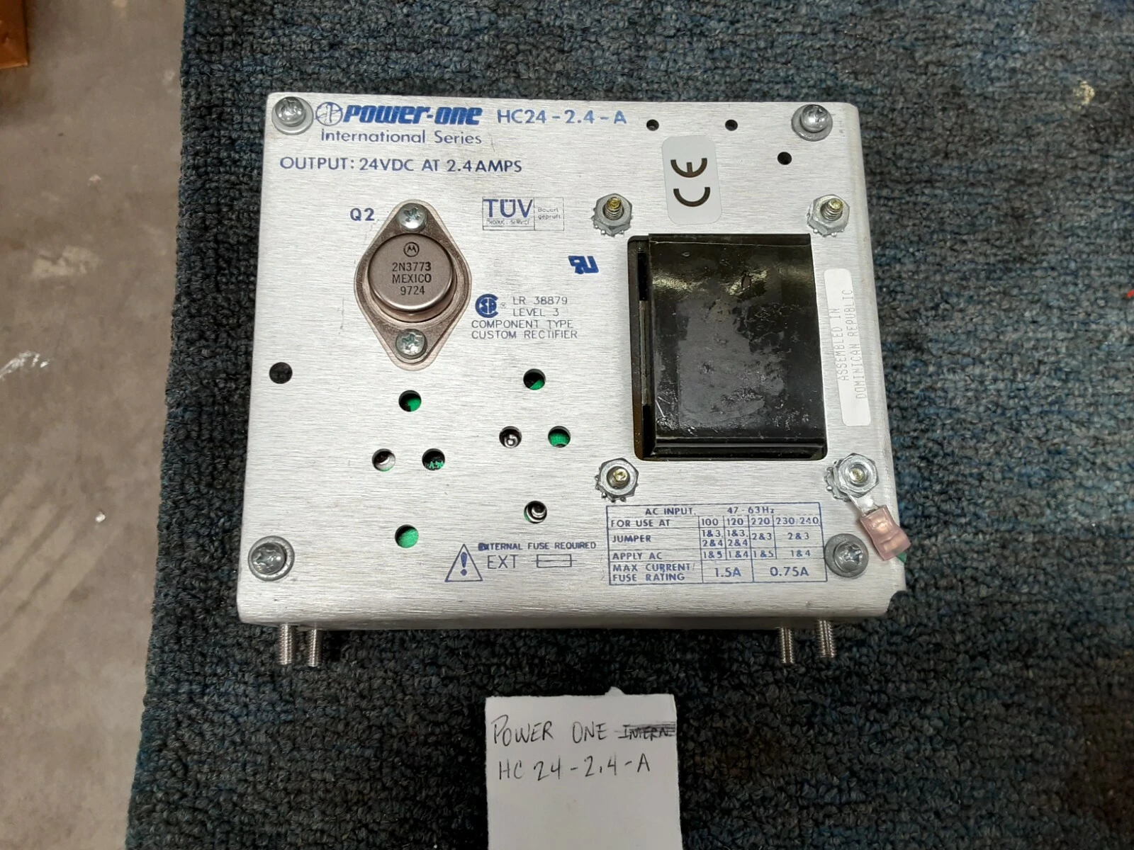 USED POWER ONE HC24-2.4-A