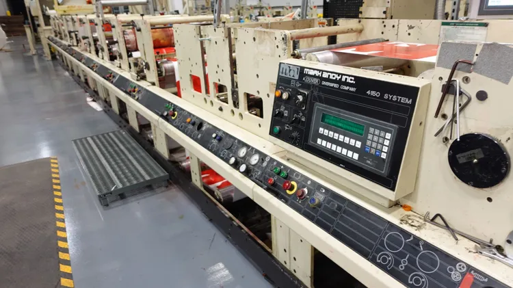 Used 2005 MARK ANDY 4150-20B Flexo Printing Presses Illinois US | Machinery Solutions Group, Inc. #795807