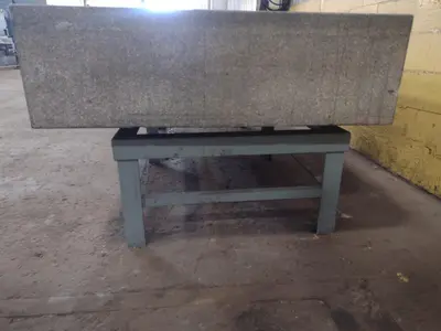 8' X 4' X 14" CHALLENGE PRECISION LAYOUT INSPECTION GRANITE TABLE: STOCK #23799