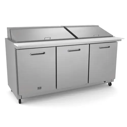 Kelvinator Commercial KCHMT70.30 72" Mega Top Sandwich/Salad Prep Table w/ Refrigerated Base, 115v