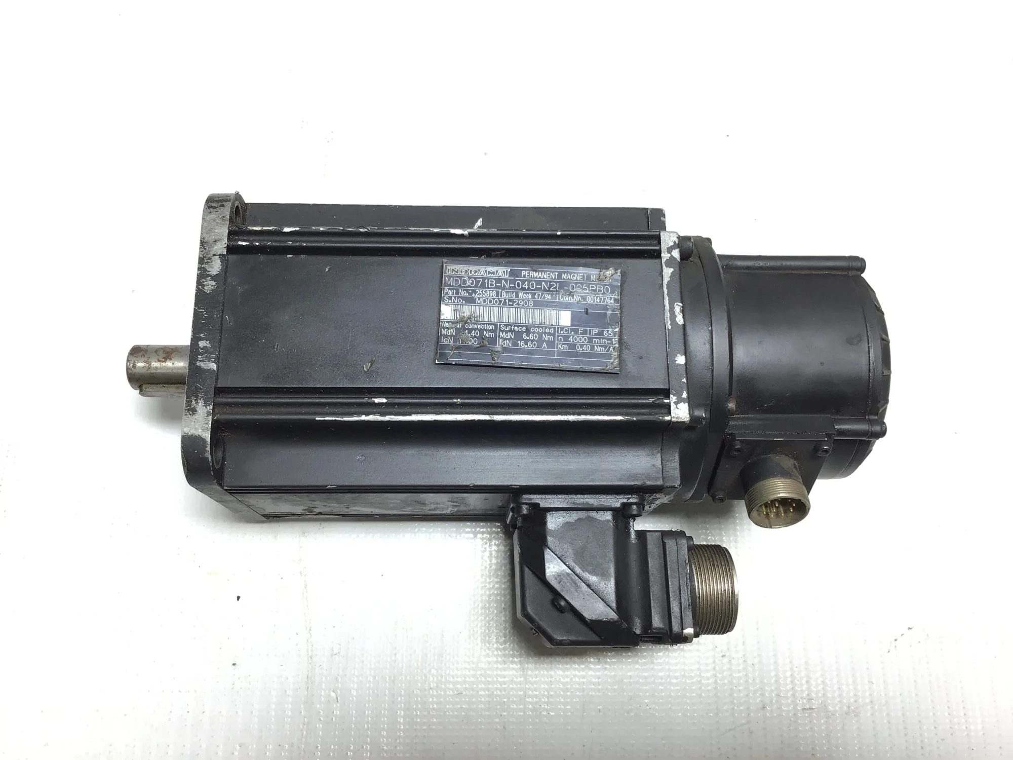 Indramat MDD071B-N-040-N21-095PB0 Permanent Magnet Servo Motor