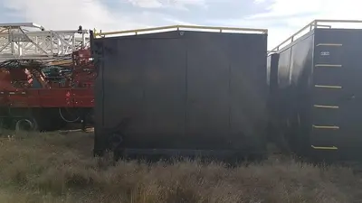 USED EMSCO F-500 TRIPLEX MUD PUMP