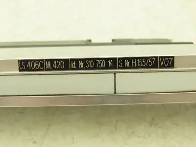 Heidenhain 310 750 14 Linear Scale Encoder 420mm Slide 558mm OAL LS 406C ML420