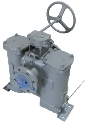 NEW MUELLER STEAM SPECIALTY 792FDH DUPLEX STRAINER 4"