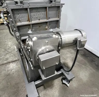 Used J.H. Day Co.Light Duty Double Arm Sigma Blade Mixer, Model # 3, Blades are of overlapping design.