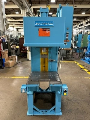 1995 MULTIPRESS W4T12 C Frame and Gap Frame Press | Kempler Machinery (3)