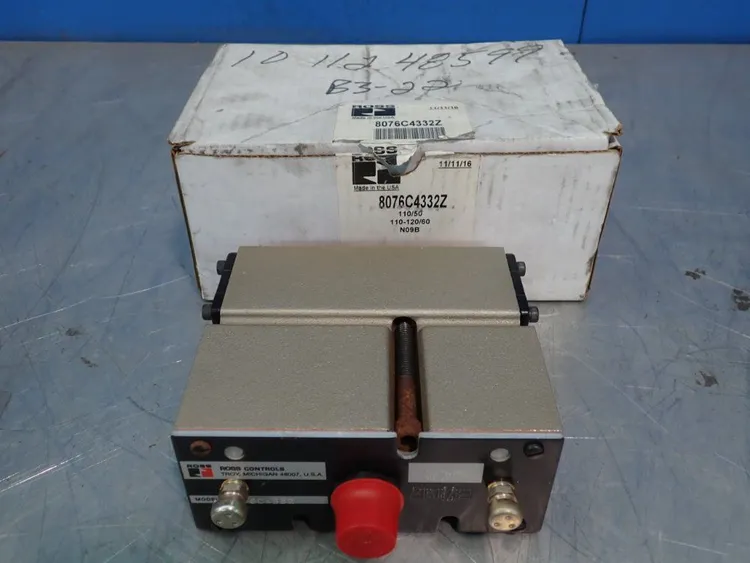 New | in-Stock ROSS 8076C4332Z Valves/Fittings | HGR 24 #732516