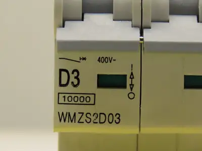 Eaton Cutler Hammer WMZS2D03 3AMP 2 Pole circuit Breaker DIN Rail Mount