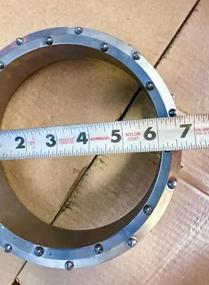New | in-Stock AFTERMARKET 6" DUAL ROTARY SHOE – 22 BALLISTIC BUTTON ASSEMBLY Drilling Attachments Pennsylvania US | East West Machinery & Drilling #1418078
