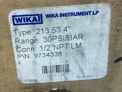 Used WIKA _UNKNOWN_ PLC Processors South Carolina US | Palmetto Automation #1181887