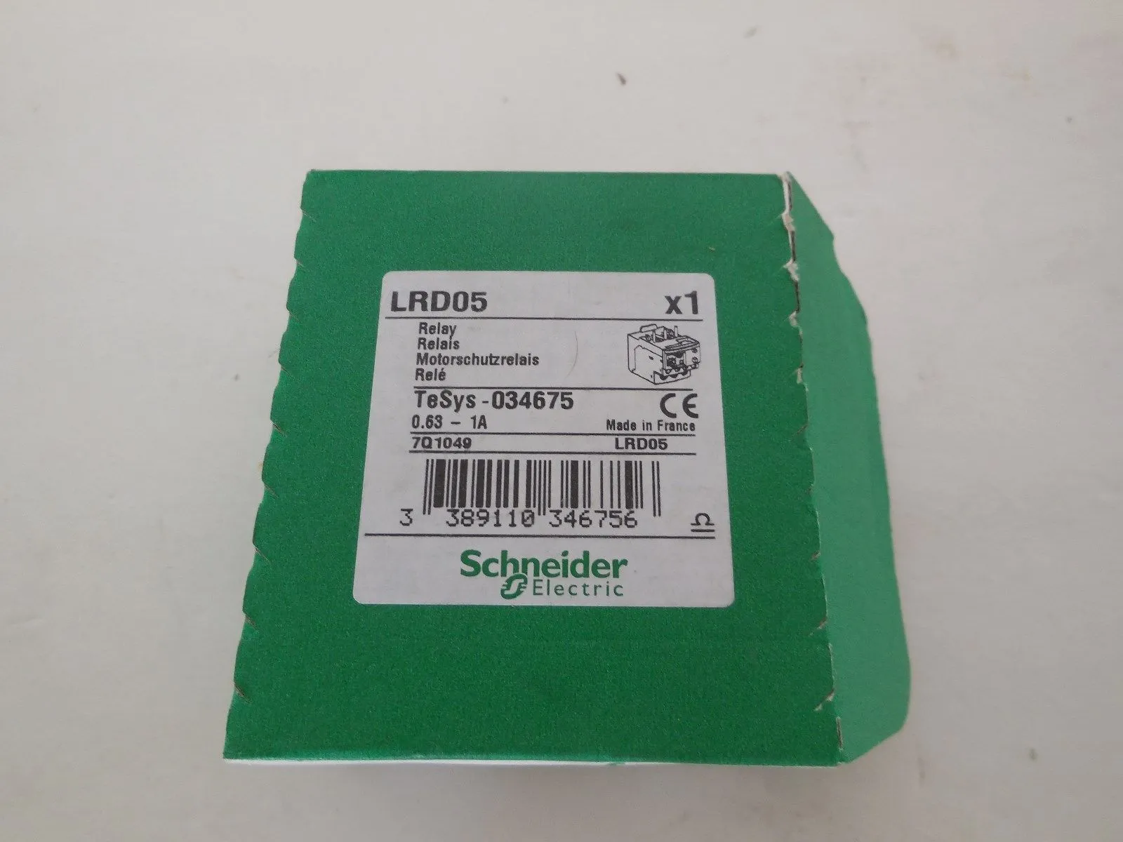 NEW SCHNEIDER ELECTRIC LRDO5 OVERLOAD RELAY