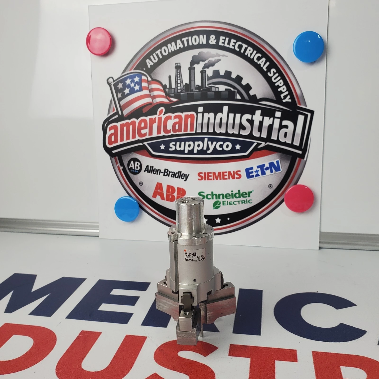 Used SMC MHSL3-16D Pneumatic Cylinders California US | American Industrial Supply Co. #1445143