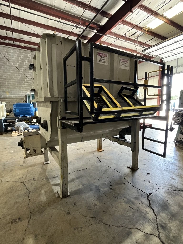 Approx. 150 cu/ft Bin Agitator, (2) Mixing Augers, (1) Discharge Auger