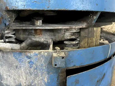 12 C.U. F.T  VL/RAMPE SB-12-CWC VIBRATORY FINISHER. STOCK # 0151824.