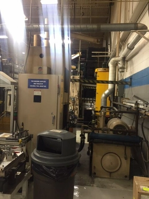 AMERICAN BROACH, Vertical Surface Broaching Machine, Single Ram, Model 10TON-54”