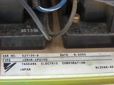 Yaskawa Electric JZRCR-XPU10C Contactor Motor Starter Assembly 25Hp 3PH 660V