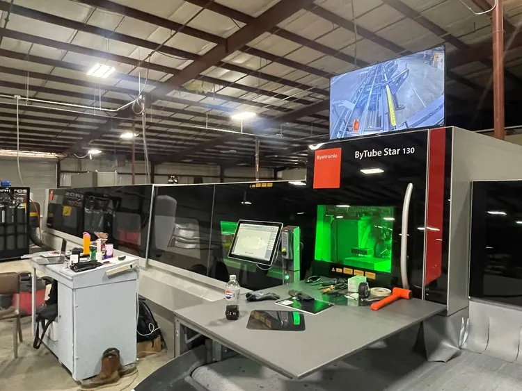 Used 2025 BYSTRONIC ByTube Star 130 Laser Cutters North Carolina US | Active Machinery Sales, Inc. #1280811