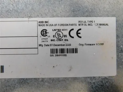 USED ABB ACS550-U1-124-A