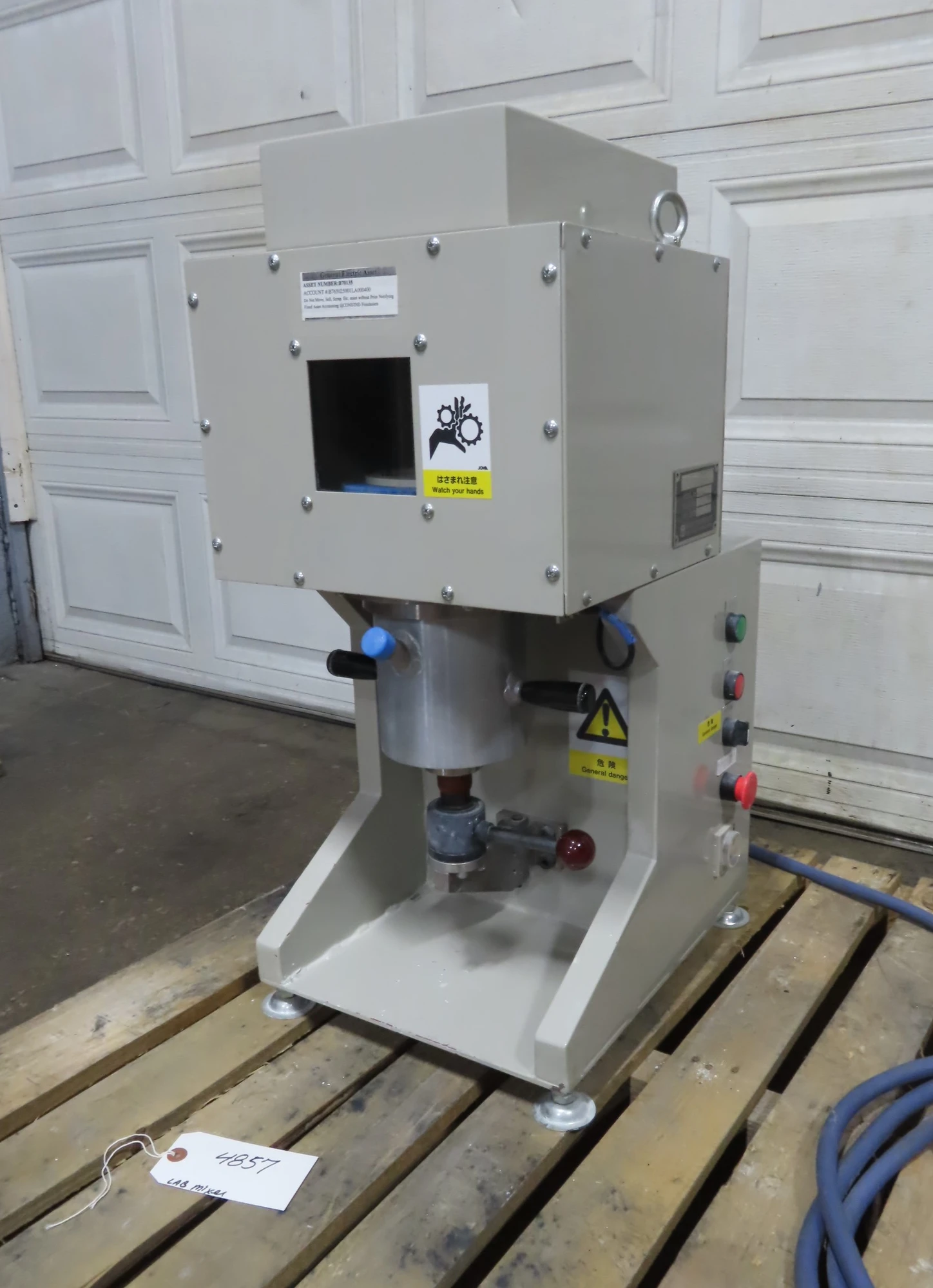 Miyazaki Iron Works High Speed Lab Mixer, Variable Speed, S/S