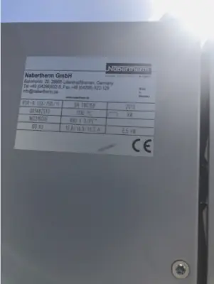 USED 2013 NABERTHERM RSR-B 120/750/11