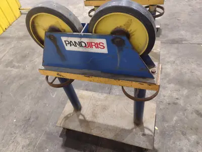 6,000 LB PANDJIRIS MODEL PIPER 3 TANK TURNING ROLLS, DRIVE & IDLERS, 110V : YOBRO 24750