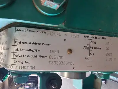 Used CUMMINS 2000DQKC-628 Generators British Columbia CA | Lenmark #277279