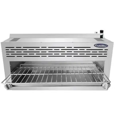 New | in-Stock Atosa New Atosa ATCM-36 36'' Cheesemelter - 35,000 BTU (Range Mounting Kit Included) Salamanders & Cheese Melters Illinois US | Falcon Restaurant Supply #1375218