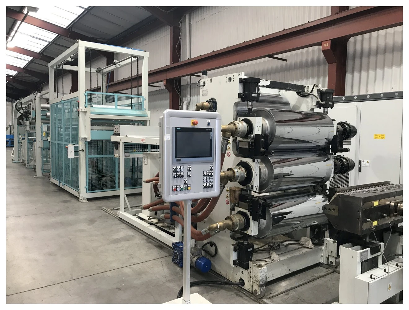 USED AMUT, MAAG AMUT SHEET EXTRUSION LINE