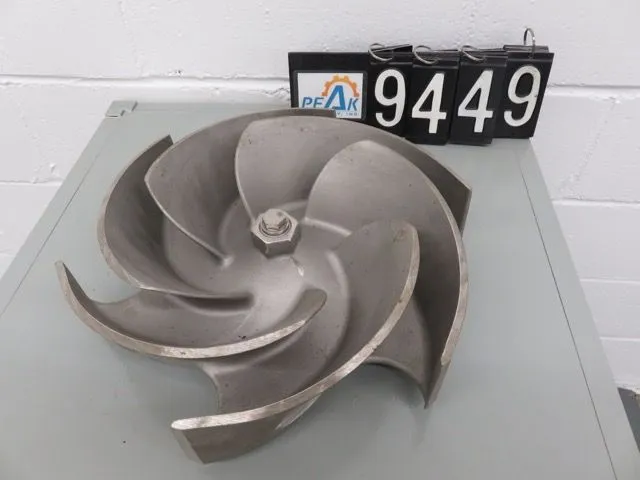 Goulds 3196 Impeller to fit 8x10-15 pump,  size 15", New